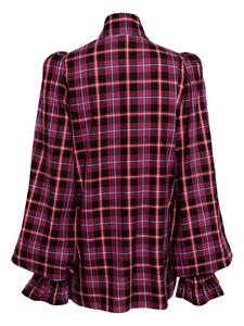 The Vampire's Wife The Mythical checked cotton blouse - Rood