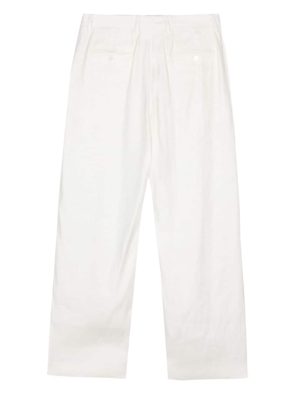 Lardini pleat-detail trousers - Beige