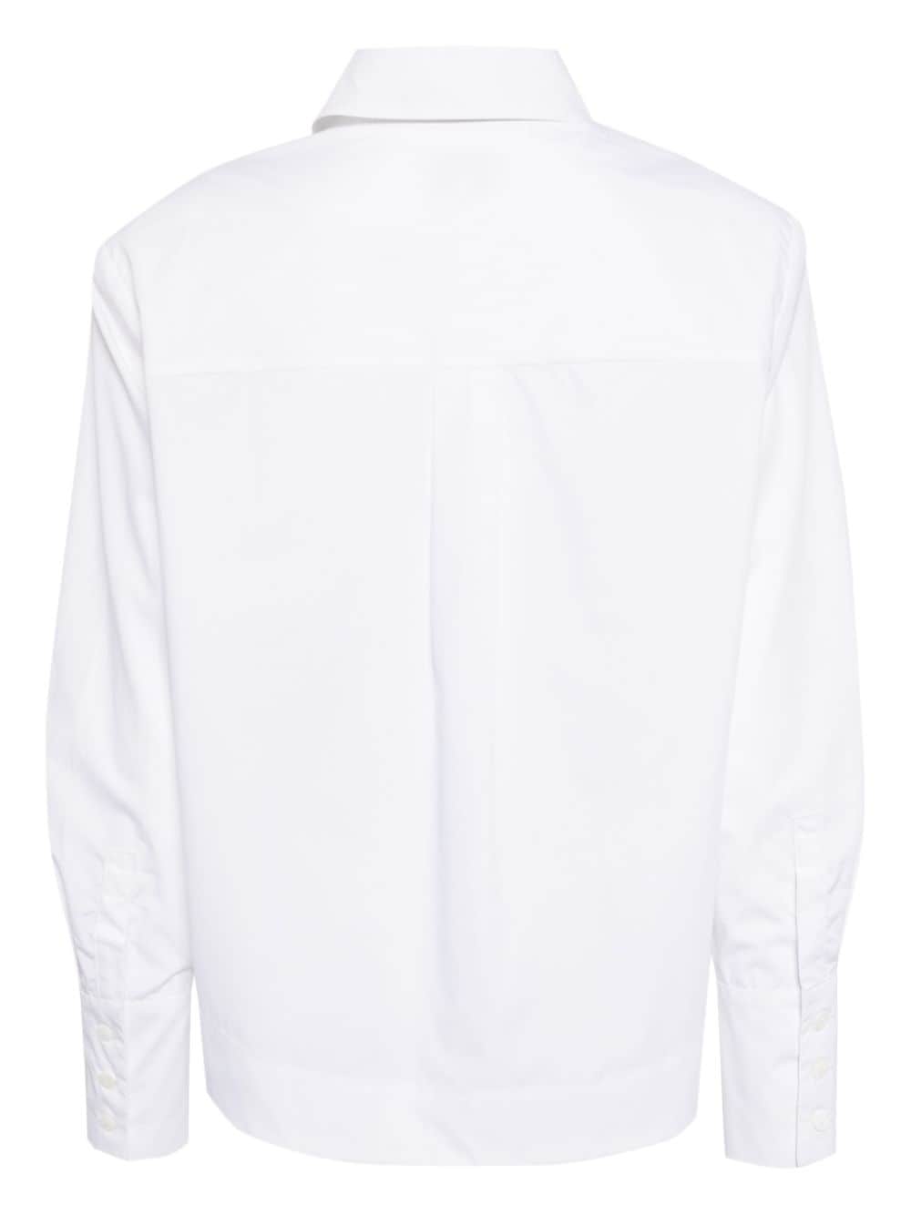 ALOHAS Abule cotton shirt - Wit