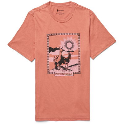 Cotopaxi Heren Llama Greetings Organic T-Shirt