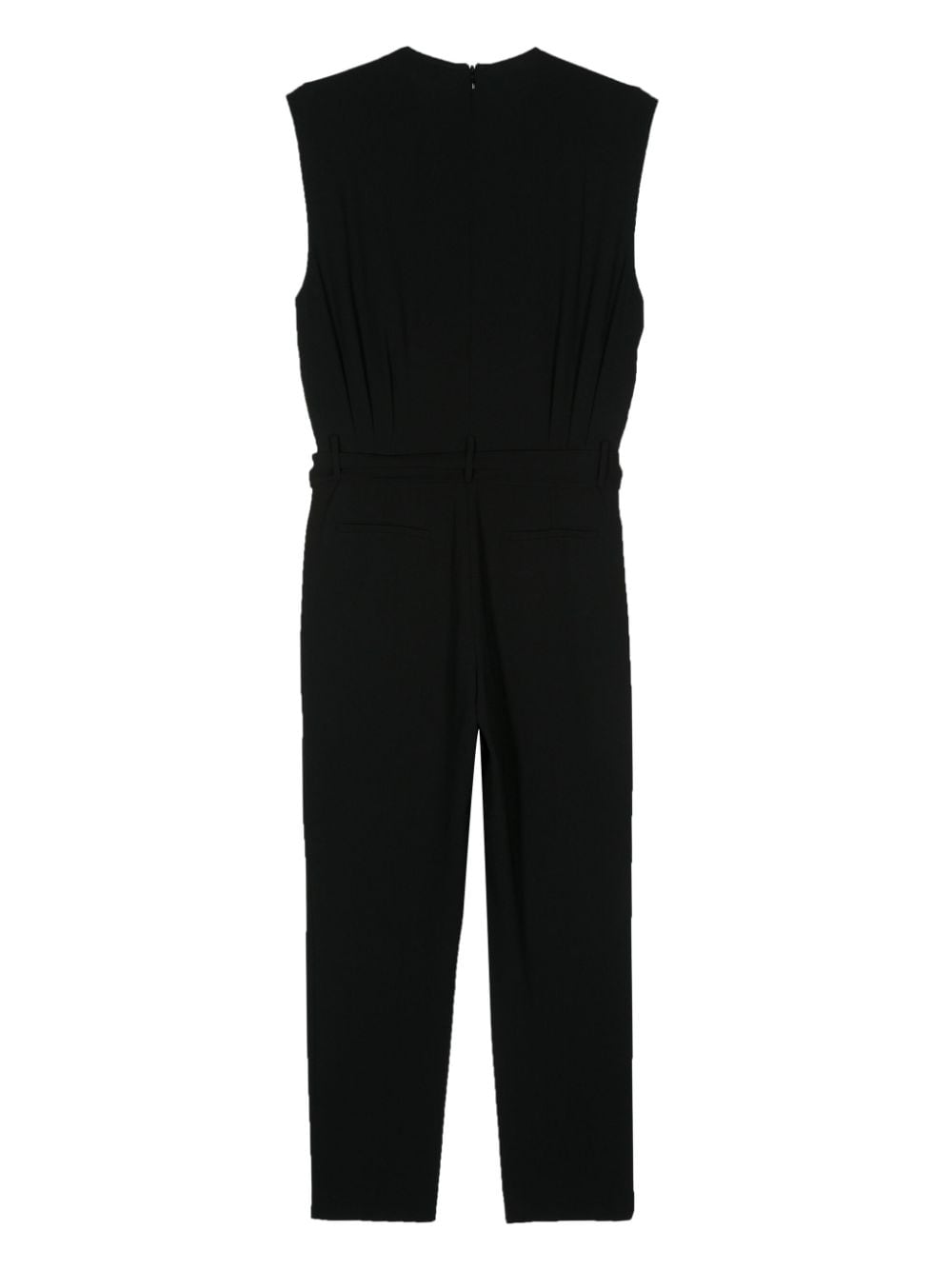 IRO Edama pleat-detail sleeveless jumpsuit - Zwart