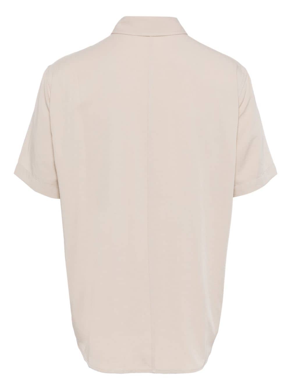PAIGE Wilmer short-sleeve shirt - Beige