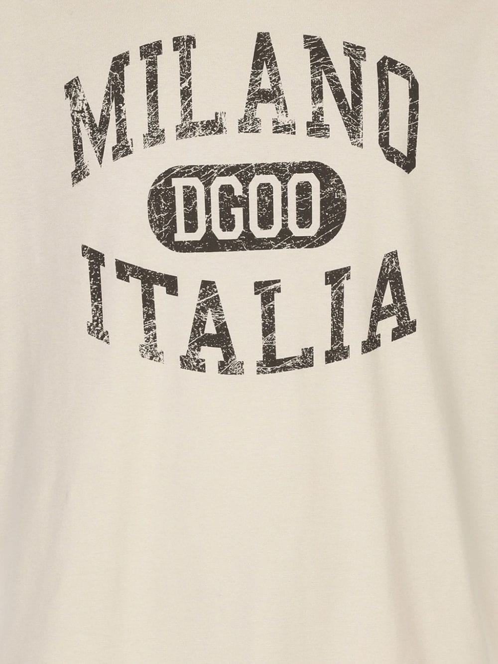 Dolce & Gabbana DG logo-print cotton T-shirt - Beige