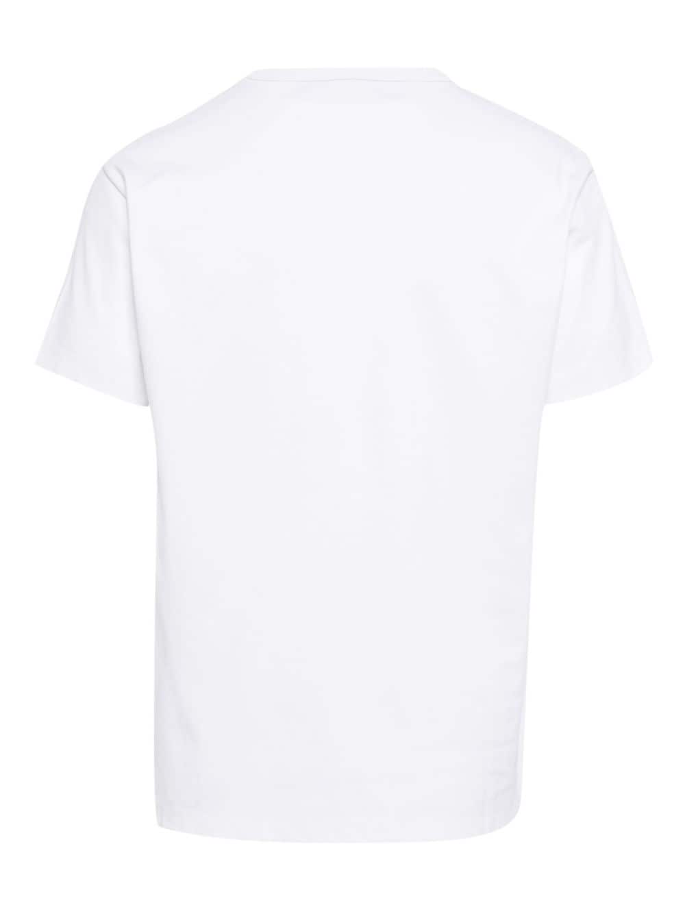 Off-White crew-neck cotton T-shirt - Wit