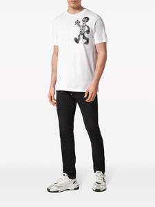 Philipp Plein Skeleton cotton T-shirt - Wit