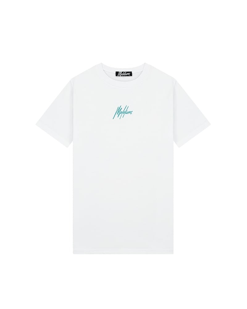 Malelions Men Sunset Oasis T-Shirt - White