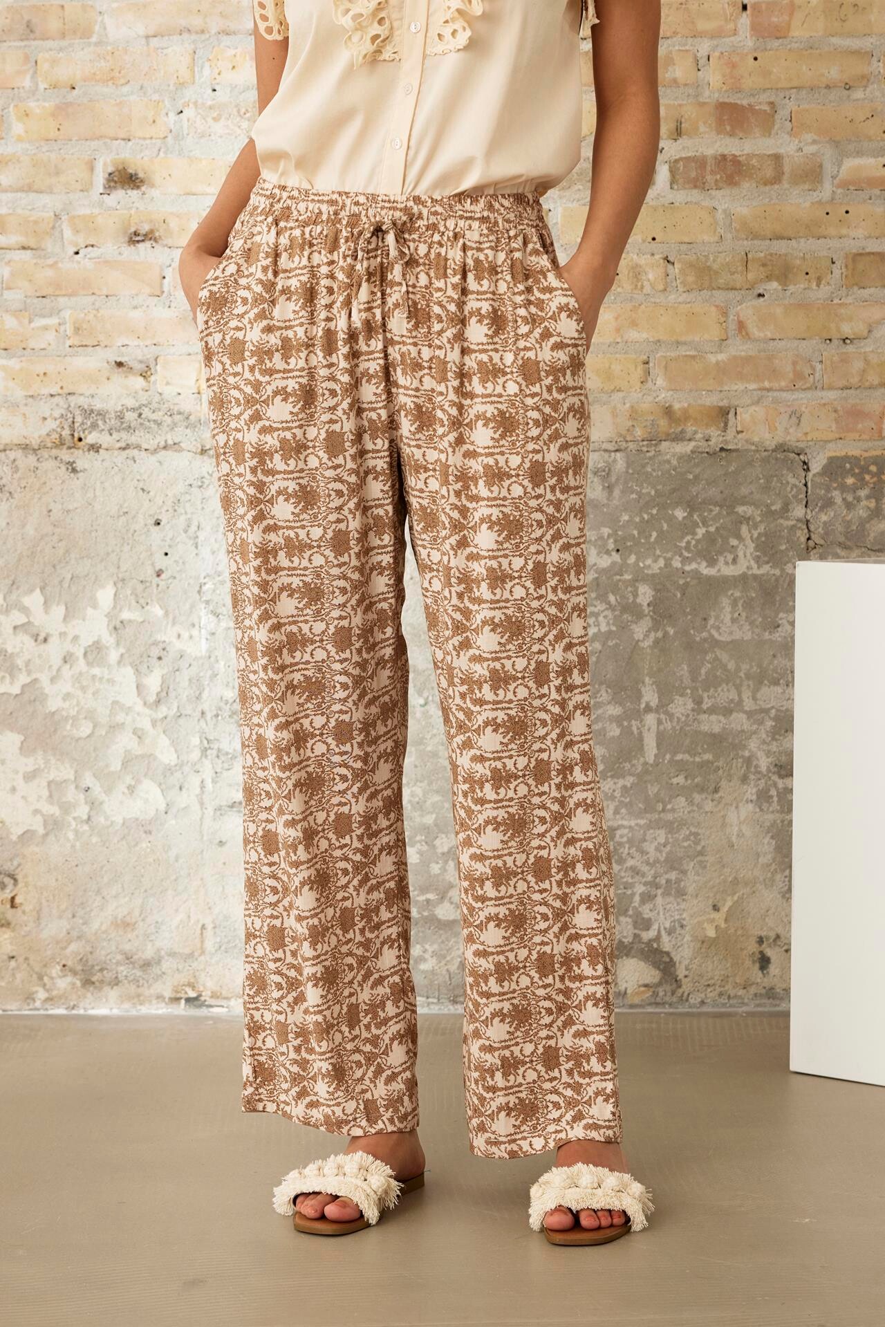 IN FRONT RIANA PANTS 16151 191 (Sand 191)