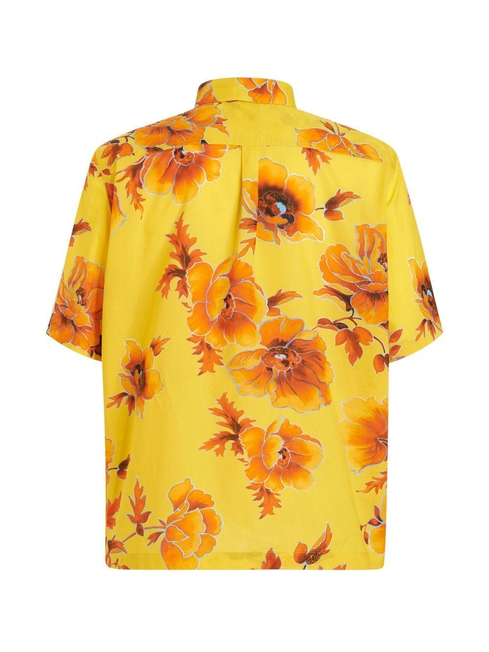 ETRO Overhemd met bloemenprint - Geel