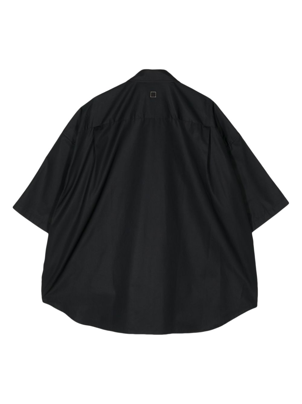 Wooyoungmi short-sleeve cotton shirt - Zwart