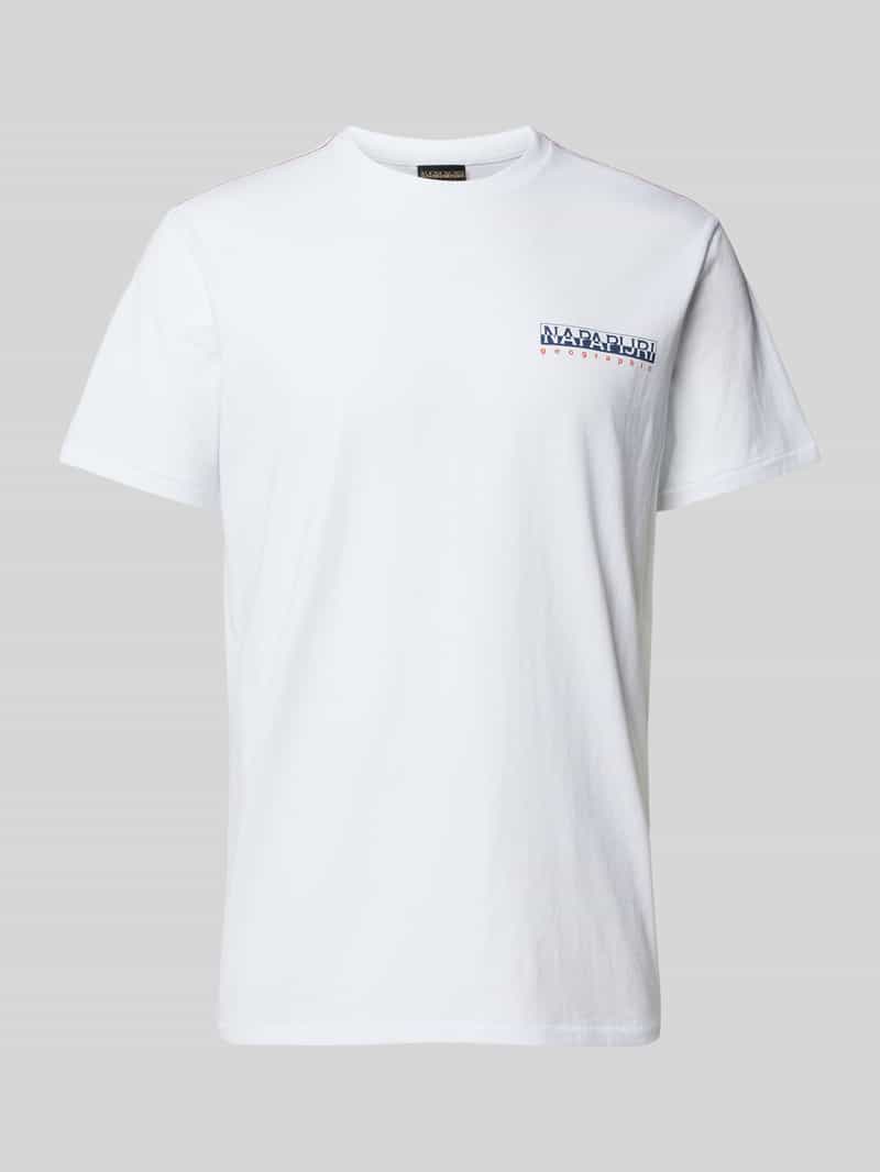 Napapijri T-shirt met ronde hals, model 'GRAS'