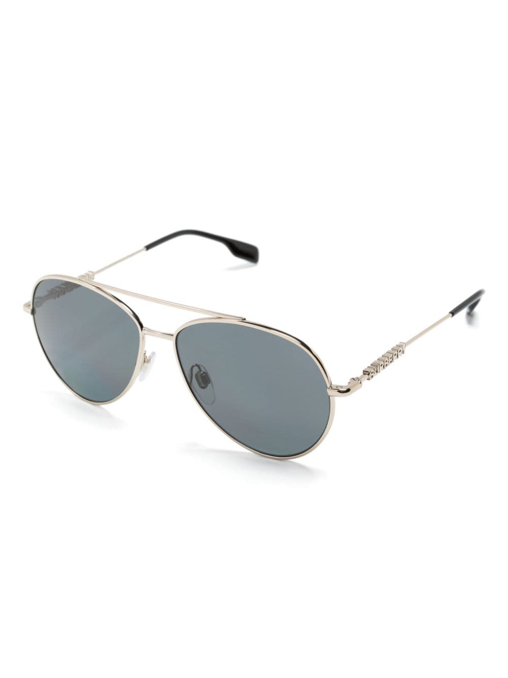 Burberry Eyewear pilot-frame sunglasses - Goud