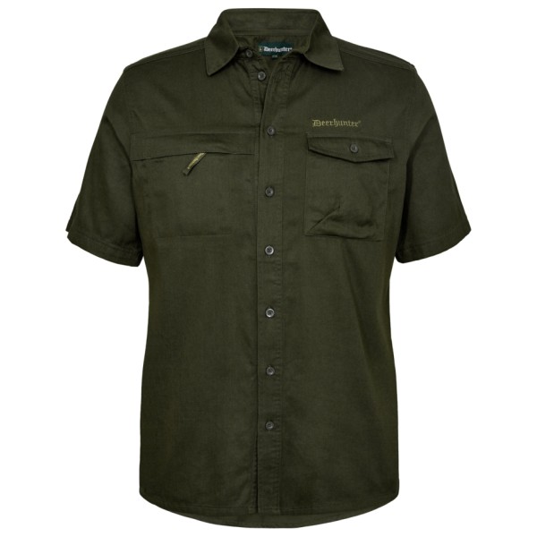 Deerhunter  Atlas Hemd S/S - Overhemd, olijfgroen