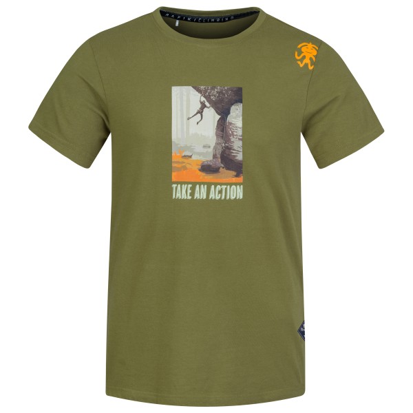 Rafiki  Arcos - T-shirt, olijfgroen