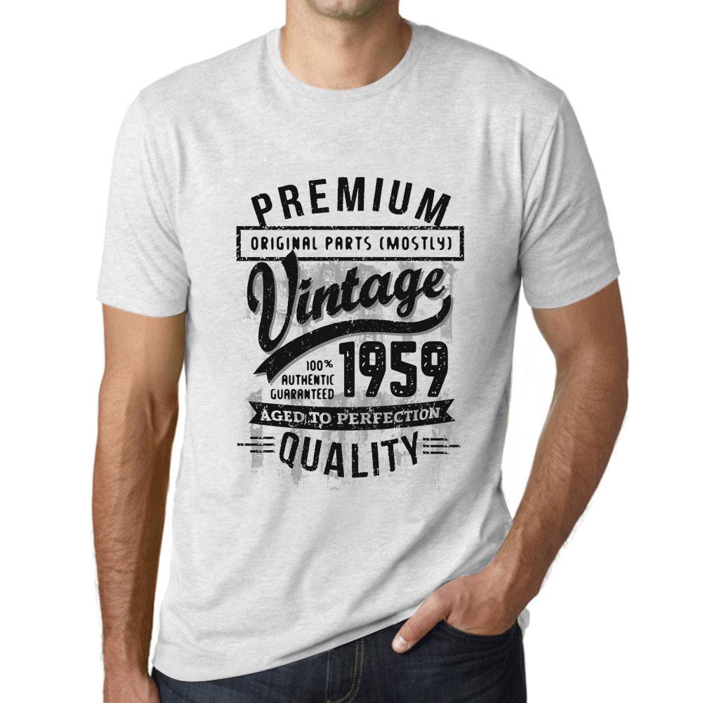 Ultrabasic  Homme Graphique 1959 Aged To Perfection T-shirt - Cadeau Danniversaire voor 60 Ans