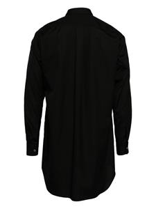 Black Comme Des Garçons classic-collar cotton shirt - Zwart