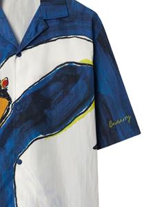 Burberry Swan-print shirt - Wit