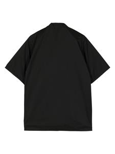 Goldwin embroidered-logo short-sleeve shirt - Zwart