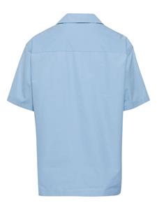 Jil Sander Overhemd met korte mouwen - Blauw