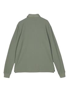 PS Paul Smith logo-appliquéd cotton shirt - Groen