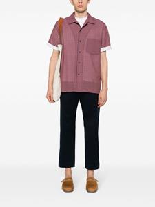 YMC Idris checked shirt - Rood