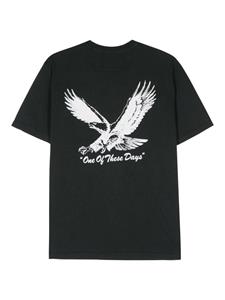 One Of These Days Screaming Eagle cotton T-shirt - Zwart