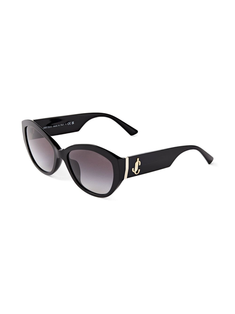 Jimmy Choo Eyewear Anahi zonnebril van acetaat - Zwart