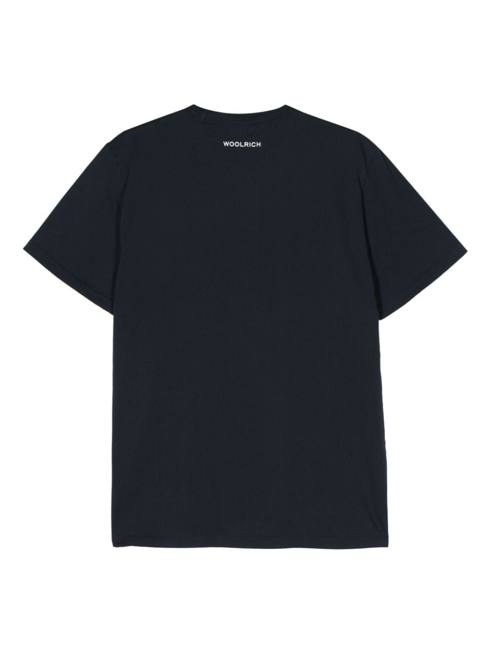 Woolrich graphic-print cotton T-shirt - Blauw