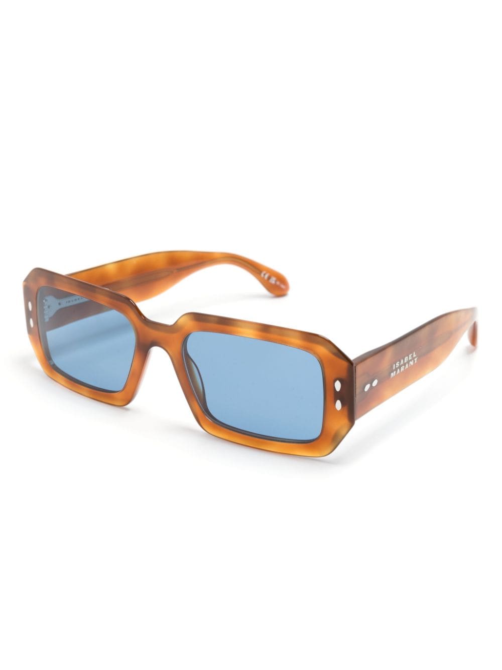Isabel Marant Eyewear rectangle-frame sunglasses - Bruin
