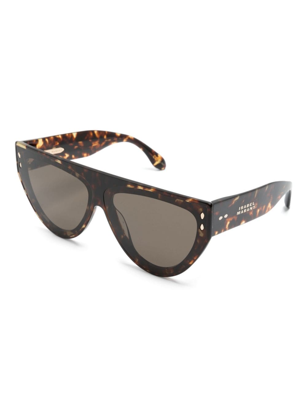 Isabel Marant Eyewear oversize-frame sunglasses - Bruin