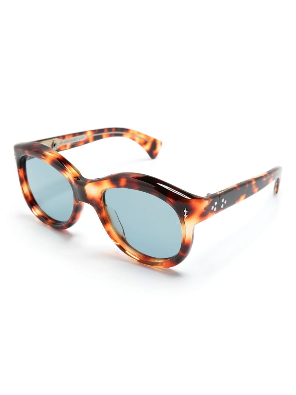 Jacques Marie Mage Jennie oversize-frame sunglasses - Bruin