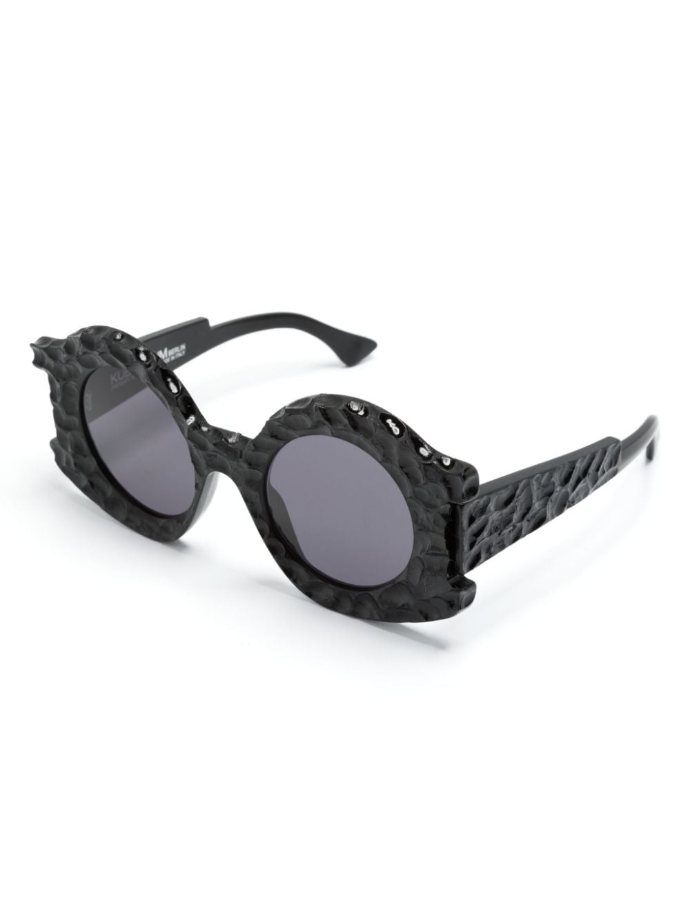 Kuboraum R4 Hypercore oversize-frame sunglasses - Zwart