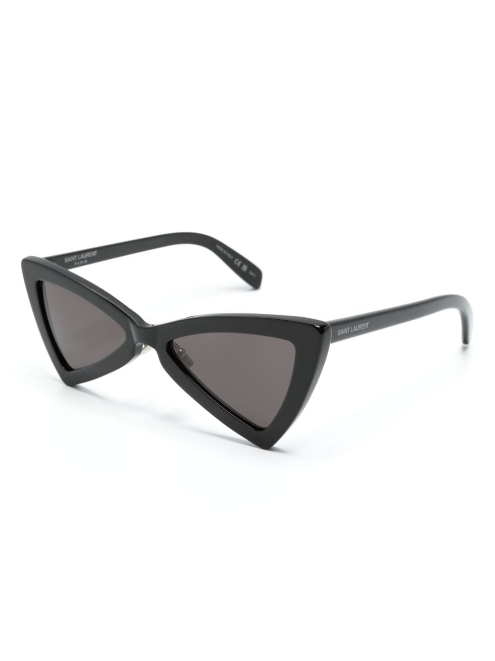 Saint Laurent Eyewear geometric-frame sunglasses - Zwart