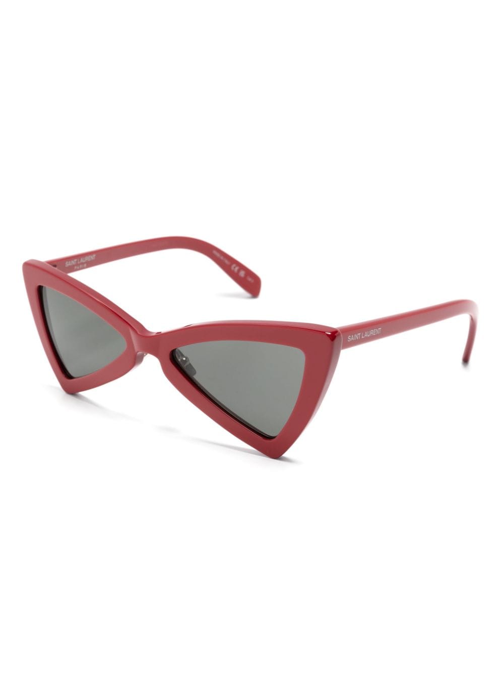 Saint Laurent Eyewear geometric-frame sunglasses - Rood