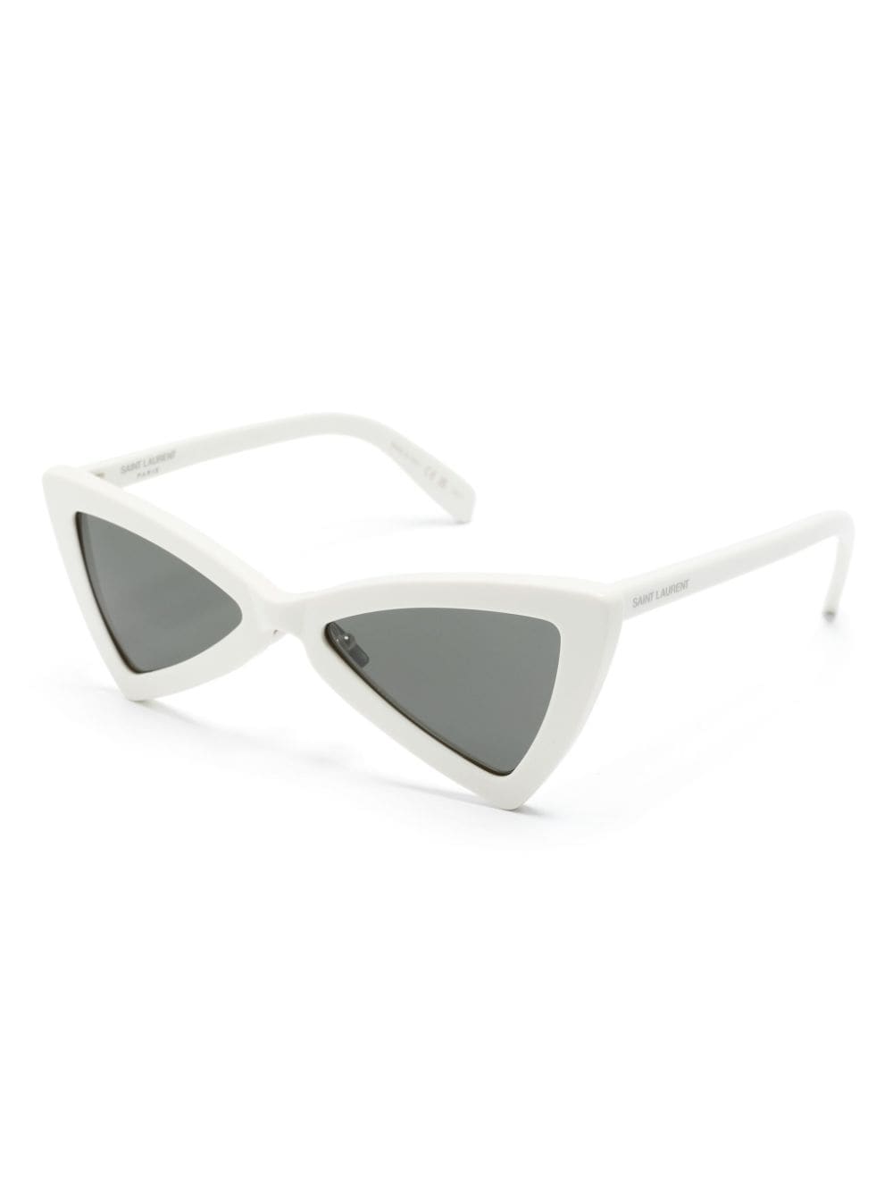 Saint Laurent Eyewear geometric-frame sunglasses - Wit