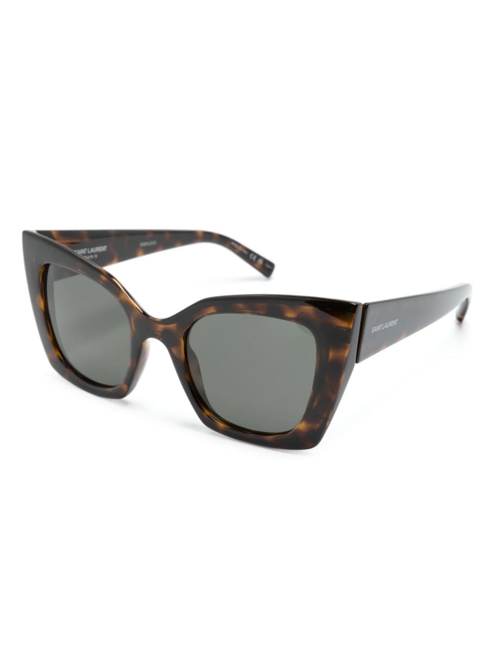 Saint Laurent Eyewear butterfly-frame sunglasses - Bruin