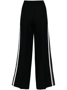 Fendi Pre-Owned 2010s side-stripe straight-legged trousers - Zwart