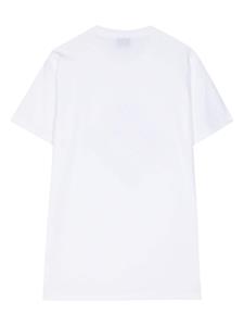 PS Paul Smith text-print organic cotton T-shirt - Wit