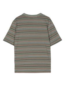 PS Paul Smith striped cotton T-shirt - Groen