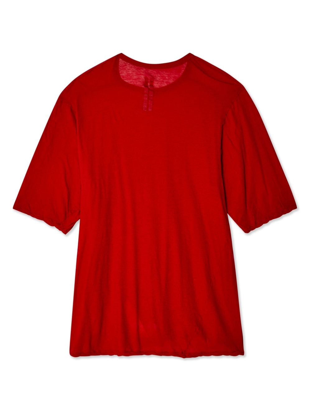 Rick Owens Tommy katoenen T-shirt - Rood