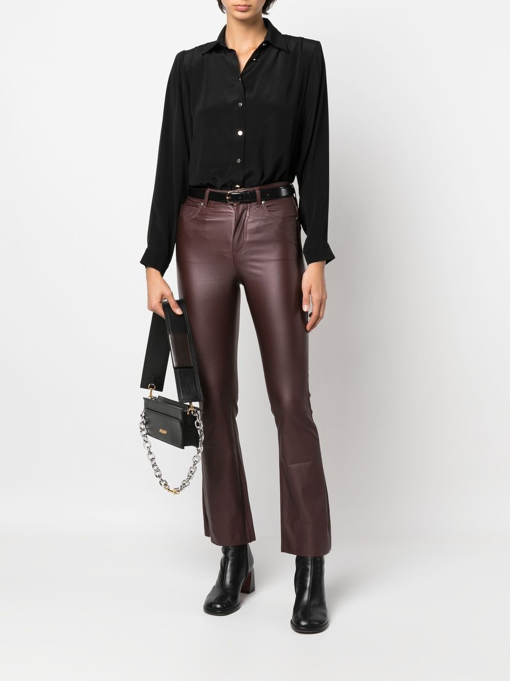 Federica Tosi Button-up blouse - Zwart