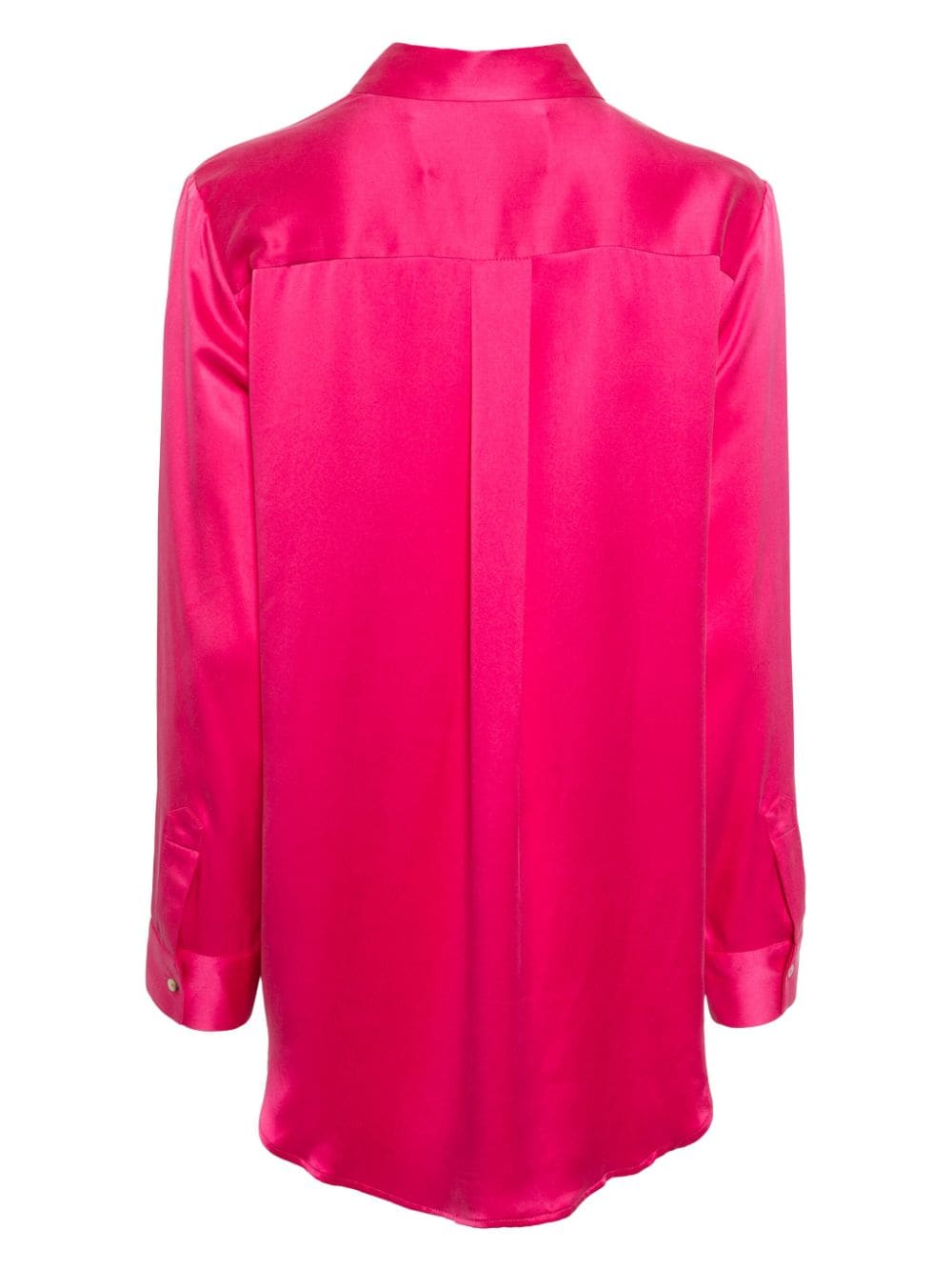 Asceno long-sleeve silk shirt - Roze