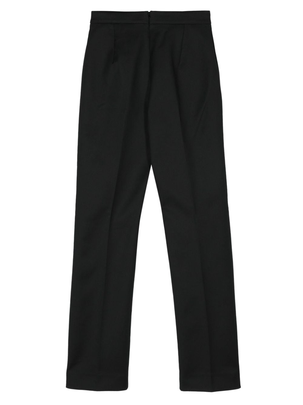 Sportmax Danila high-waist straight-leg trousers - Zwart