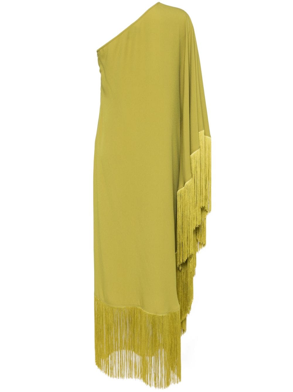 Taller Marmo Spritz fringe-detail dress - Groen