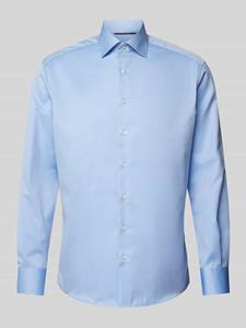 ETERNA Mode GmbH MODERN FIT Cover Shirt in blau unifarben