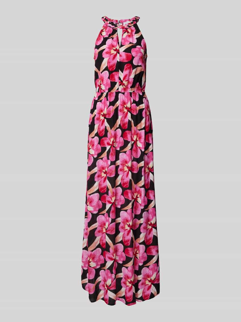 Vila Maxi-jurk met bloemenprint, model 'MESA'