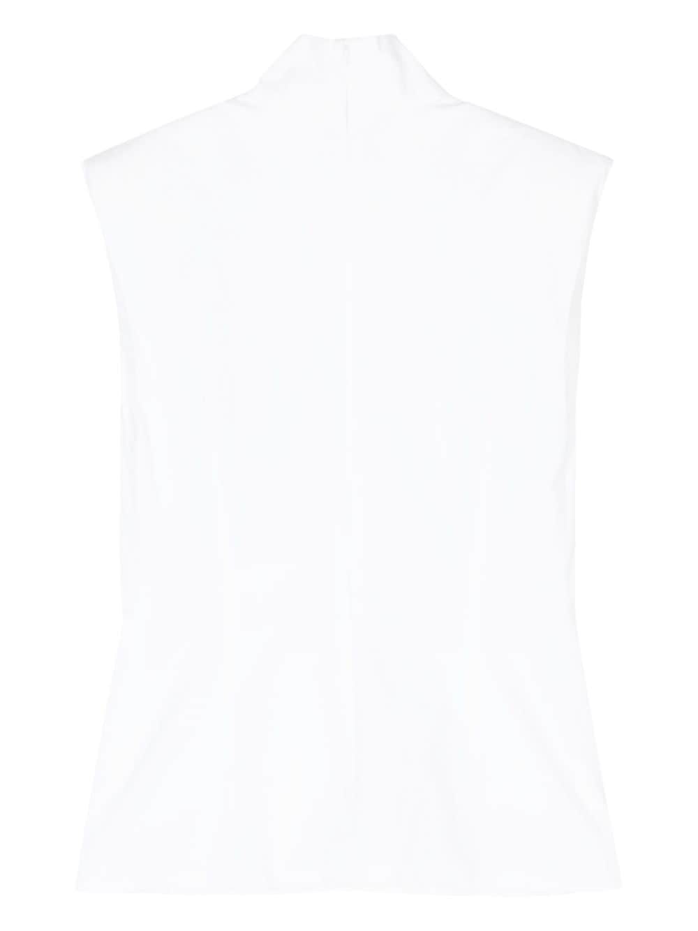 Sportmax Canneti sleeveless blouse - Wit