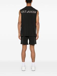 COLE BUXTON logo-print cotton T-shirt - Zwart