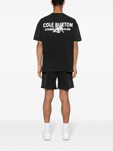 COLE BUXTON logo-print cotton T-shirt - Zwart