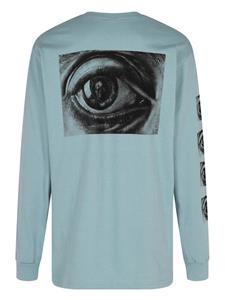 Supreme M.C. Escher Eye cotton T-shirt - Blauw