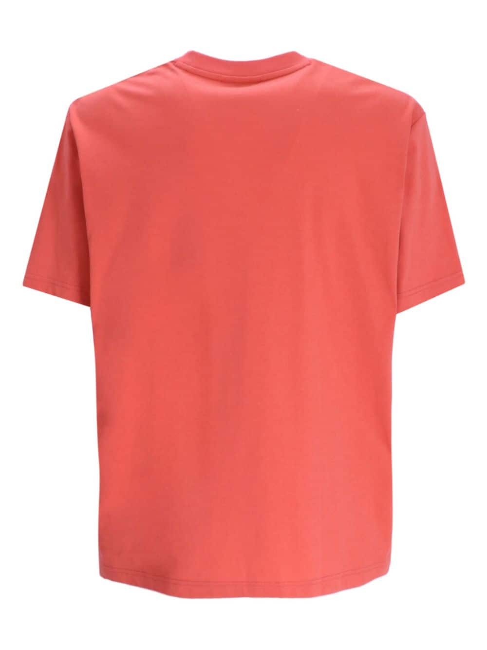 Lacoste T-shirt met logo-applicatie - Rood